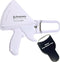 Sequoia Fitness Trimcal 4000 Body Fat Caliper with Body Measure Tape & Fat% Chart (White & Black)...