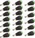 DC Power Jack Plug Adapter Barrel Connector 20 Pairs 12V Male and Female 2.1xx5.5mm for CCTV Security Camera System, LED Strip...