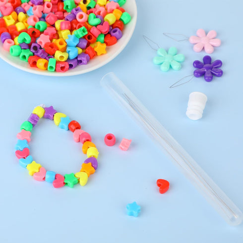 9pcs Big Eye Beading Needles, 3 Sizes Seed Beads Needles for Jewelry Making, Collapsible Bracelet Needles with Bottle, Bead Threader for Bracelet ...