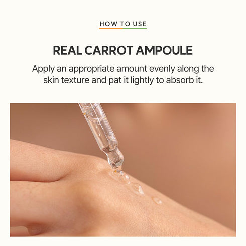 VPROVE Real Carrot Ampoule 30ml 1.01 fl. oz. | Serum | Essence | Moisturizing | Hydrating | Soothing | Korean Skin Care | Skincare...