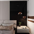 LACHEERY Glossy Black Contact Paper for Cabinets Shiny Peel and Stick Wallpaper Black Kitchen Cabinet Contact Paper Peel and Stick Black Removable...