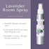Victoria's Lavender Room Spray - All-Natural Home Fragrance, Pure Essential Oil Air Freshener & Odor Eliminator, Calming and Relaxing Scent, Aroma...