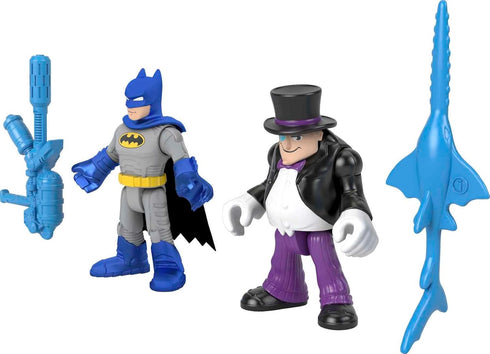 Fisher-Price Imaginext DC Super Friends Batman & The Penguin figure set for preschool kids ages 3 to 8 years...