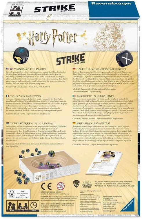 Ravensburger Harry Potter Strike Game for Kids and Adults , Blue...
