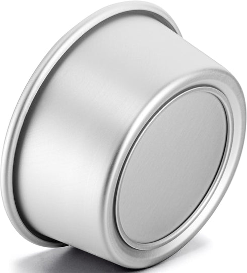 Lawei Round Cake Pan Set - 4" 6" 8" Aluminium Cake Pans with Removable Base Round Cake Baking Pans for Wedding Birthday Party...