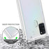for Samsung Galaxy A21s Case Crystal Clear Slim Hard Case Hybrid Shockproof Bumper with Tempered Glass Screen Protector Full Body Anti-Yellow Anti...