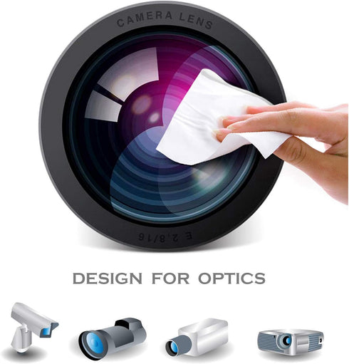 Eyeglasses Cleaning Cloths Microfiber Lens Cleaning Cloths for Eyeglasses Optical Grade Lens, Wide Angle Lens, Telephoto Lens,Camera Lens, Microle...