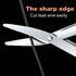 2 Pcs Folding Scissors, Portable Travel Scissors, Safe Small Scissors Stainless Steel Retractable Mini Scissors Glasses-Shaped Telescopic Cutter f...