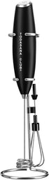 2024 Milk Frother Wand | Best Double Whisk Milk Frother Handheld | High Powered 19000rpm/min With Improved Motor Electric | Drink Mixer For Coffe,...