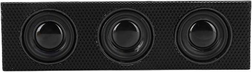 PC Front Panel Media Dashboard, PC Front Panel Speaker Stereo Surround Computer Case Builtin Mic Loudspeaker 5.25in Computer Case Front Bay...