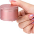 Pink Metal Pill Box Daily - Single Waterproof Travel Pill Container for Purse, Portable Pill Case for Vitamins, Fish Oil, Medicine, Cute Pill Hold...