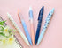Blue Series Mechanical Pencils 0.5mm Point Lead Automatic Pencil for Drafting and Sketching Pack of 5 Pcs...