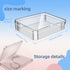 Bead Organizer Box, Small Clear Plastic Beads Storage Containers Box, Bead Organizers with Lid, Mini Storage Box Use for Diamond Art?DIY Crafts?Pi...