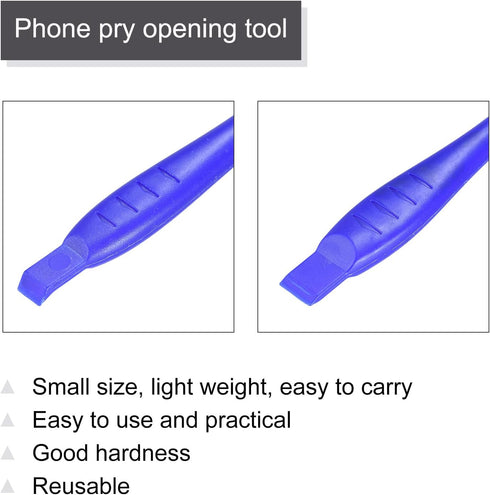 MECCANIXITY Plastic Spudger Pry Opening Repair Tools 5pcs for Mobile Phone PC Tablet Laptop LCD Screen Smart Phone Repair 116x14x11mm...