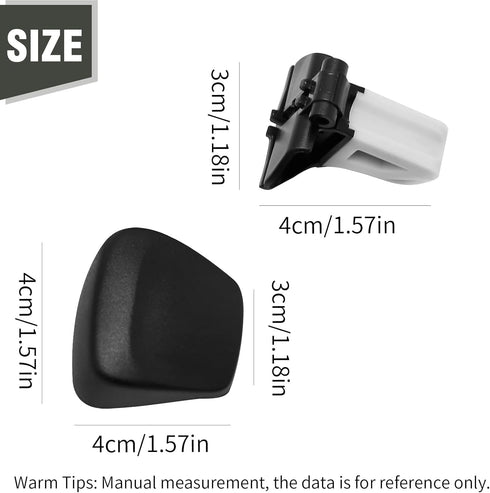 Auto Shifter Knob 5YD261X9AA Replacement for Jeep Grand Cherokee 2014-2018(2 Packed)...