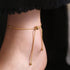 Adjustable Anklet Bracelet for Women Thin Chain Anklet Boho Anklets for Women Bangle Anklets for Women Summer Beach Jewelry Classy Gifts for Women...