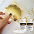 Gold Leaf Adhesive, 6.8oz Gilding Adhesive Set, Metal Leaf Glue and Varnish for Foil Transfer Sheets, Decor Foil, Arts Use (200ml + 2 Brushes + 2 ...