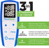 AccuRelief Complete 3-in-1 TENS Unit, EMS, Massager Device - Pain Relief Electric Muscle Stimulator with 4 Electrodes for Neck, Back, and Full Bod...