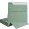 50 Pack 5 x 7 Envelopes Colored Self Seal for Wedding, Party Invitations, Greeting Cards, Announcements, Photos, 5.24 x 7.21 Inches (Sage Green)...