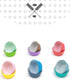 qiqee Cupcake Liners Muffin Cupcake Cups 300-Count Food Grade 12 Solid Color Cupcake Papers Baking Cups Cupcake Wrappers...