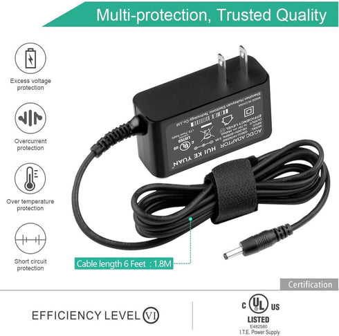 HKY AC Charger for Jawbone Big Jambox Speaker J2011-03 02 01 Jawbone JAMBOX Bluetooth Speaker J2011-03-US J2011-02-US J2011-01-US J2011-03-USPWR H...