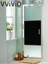 VViViD Removable Low-Tack Adhesive 100% Blackout Household Privacy Window Vinyl Roll (12 Inch x 60 Inch)...