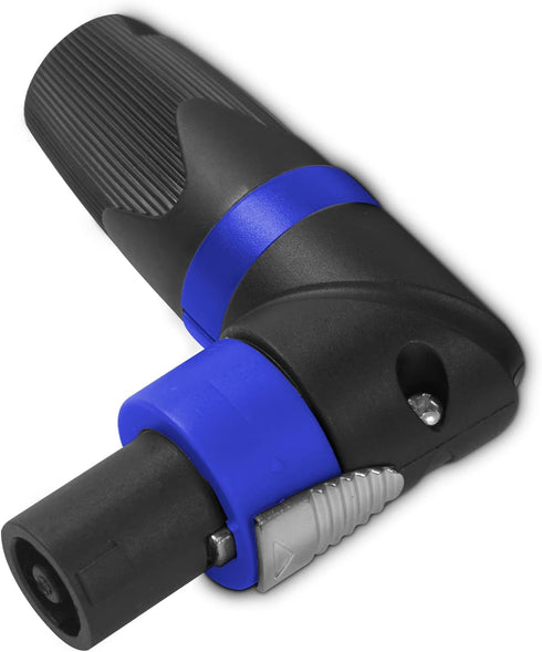 4 Pack Professional SpeakON Speaker Adapter Connectors - Audio Speaker Plug Twist Lock 4 Pole Compatible with Neutrik SpeakON NA4LJ, NA4LJX, NL4MP...