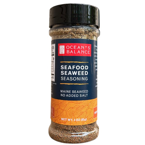 Ocean Balance’s Seafood Seaweed Seasoning — Maine Coast Seaweed — Seaweed Powder Great for Fish, Avocado Toast & Plant-Based Diets — No Salt Seaso...