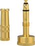 Heavy Duty Brass Adjustable Twist Hose Nozzle, 3/4" GHT Jet Nozzle High Pressure Garden Water Hose for Hose Outdoor Garden,Car Wash(2 Set?...