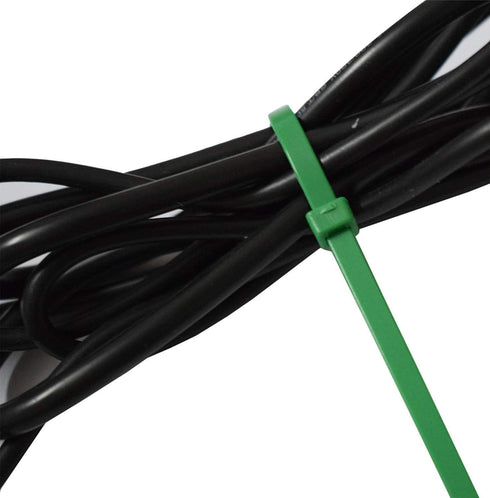 Nylon Cable Zip Ties 16 Inch 120 Pounds Strength - WEEGCN 100 Pcs Heavy Duty Self-Locking Zip Ties Fasten Wrap Nylon Cable Straps Wire Ties for Or...