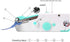 Blue Handheld Sewing Machine, Quick Fix Stitch Hand Sewing Machine, Mini Portable Cordless Sewing Machine, Ergonomic Design for DIY Creations, Sew...