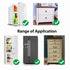 Locks for Refrigerator,2 Pack Fridge Lock with Keys,Lock for a Fridge,White Refrigerator Lock...