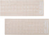 2pcs Universal Russian Keyboard Stickers Transparent Background, Transparent Background with White Lettering for Computer Laptop Notebook Desktop,...
