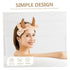 2 Pcs Animal Face Wash and Hair Bundle Girls Hijab Spa Hair Band Skin Care Headband Cow Headband Spa Headband Puffy Spa Hairband Women Headband Sk...