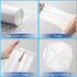 3 Gallon Small Trash Bags with Tie Handles - 10L Wastebasket Liners for Home and Office - Clear, 60 Count...