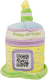 First Birthday Gifts for Girls and Boys: Soft Plush Birthday Cake Toy with 4 Sensory Toys. Embroidered with 'Happy Birthday', Lightweight and Port...
