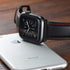 Leather Band Compatible with Apple Watch 10 46mm Ultra2 49mm 45mm 44mm 42mm Mens Women Vintage Leather Strap XL Dressy Black Bands for iWatch Ultr...