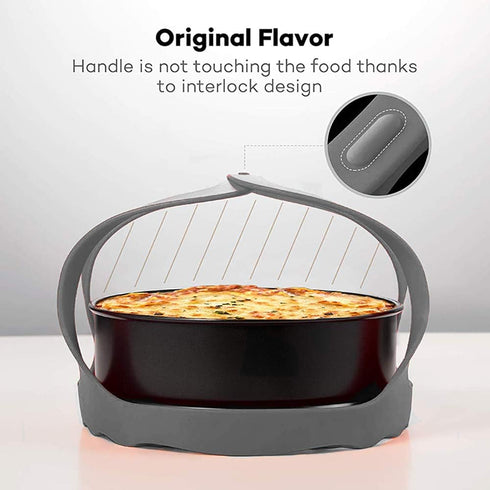 Pressure Cooker Sling, Silicone Bakeware Sling for 6 Qt/8 Qt Instant Pot, Ninja Foodi and Multi-function Cooker Anti-scalding Bakeware Lifter Stea...