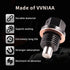 M14 x 1.5 Magnetic Oil Drain Plug made from T6 Aircraft Aluminum with 5PCS Washer Gaskets...