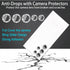 [5+5 Pack Compatible with Samsung Galaxy S22 Ultra Camera Lens Protector Glitter Bling, S22 Ultra Camera Cover, Tempered Glass Clear Screen Protec...