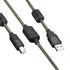 Tan QY Active USB 2.0 Printer Cable 50Ft - A-Male to B-Male High Speed Printer/Scanner/Repeater Cable for HP, Canon, Lexmark, Dell, Samsung etc (5...
