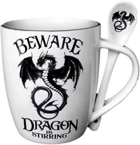 Dragon Is Stirring Mug and Spoon Set...