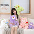 Stuffed Animals & Plush Toys Cute Flower Bear Stuffed Animal Plush Toys Super Soft Bear Cuddle Throw Pillows 9.8in (Color : Pink)...
