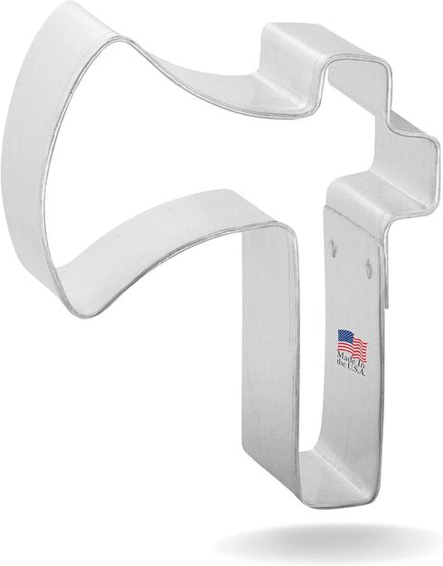 Foose Hatchet Ax Tin Cookie Cutter 2.5 in US Tin Plate Steel...