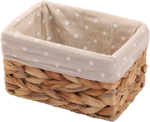 Rectangular Wicker Storage container, Organizer Box,Kingwillow, Art & Craft (Small)...