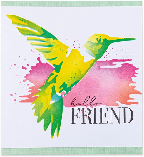 Sizzix Layered Stencils 4PK-Flower by Olivia Rose, 665263, Multicolor...