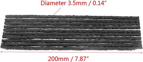 50Pcs Tire Strips, Keenso Rubber Tire Puncture Repair Strips Tubeless Repair Tool for Car Truck Motorbike...