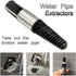WANXIANG 1/2" Carbon Steel NPT Pipe Tap and 1/2" Broken Water Pipe Extractor,Home Water Pipe Repair Kit...