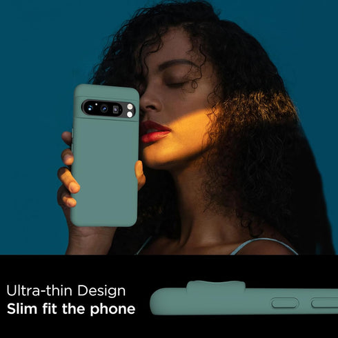 Compatible with Pixel 8 Pro Case, Liquid Silicone Case, Full Body Shockproof Protective Cover,?Soft Microfiber Lining? Slim Thin Phone Case for Go...