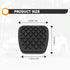 2 Pcs Rubber Brake Clutch Pedal Cover, Compatible with Honda Civic, Replacements 46545-SA5-000, 46545 SA5 000, 46545SA5000, Pedal Pad Cover...